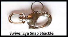 swivel eye snap shackle